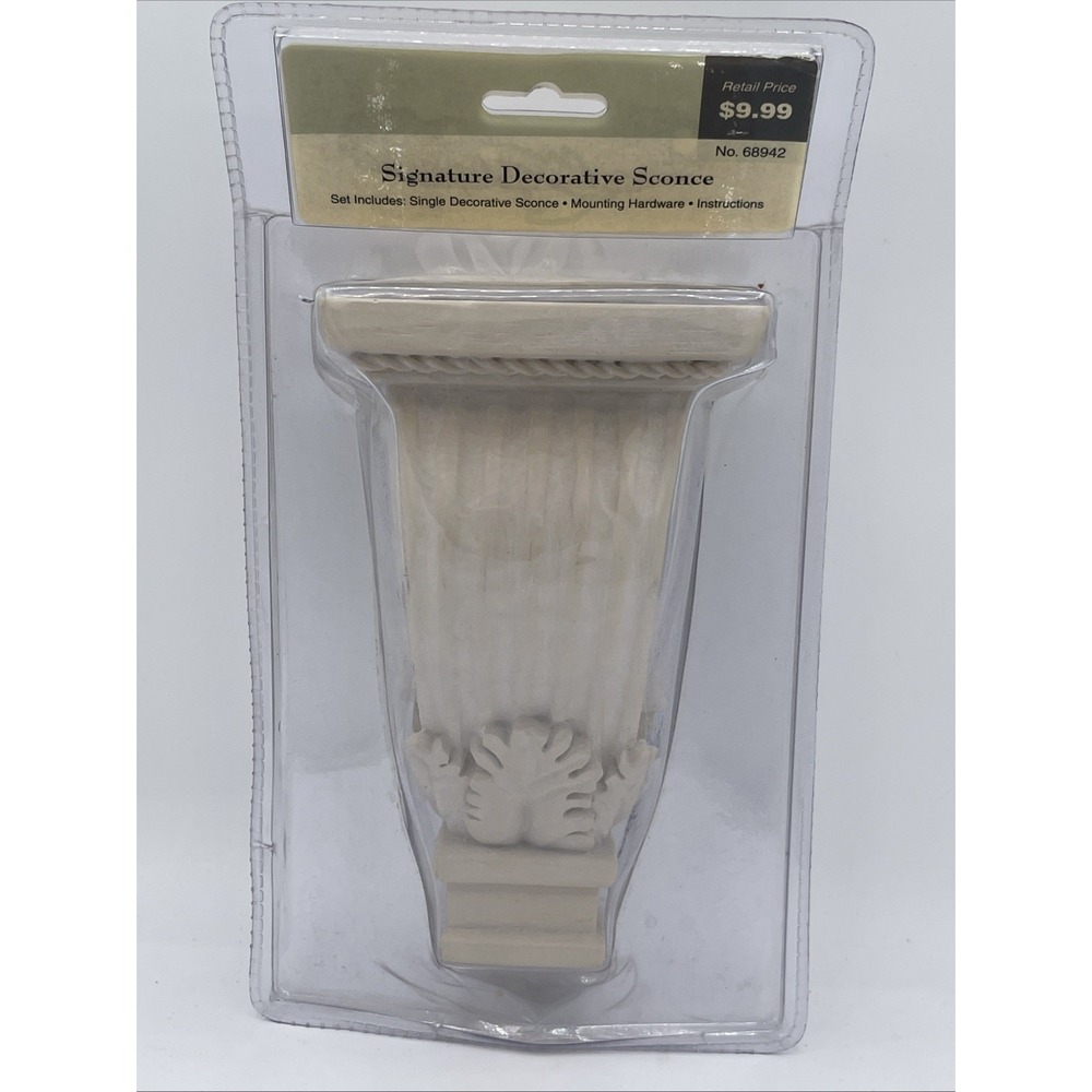 Signature Decorative‎ Sconce Ivory